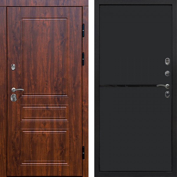 Входная дверь Termo-Door Орегон Дуб - Нео Black