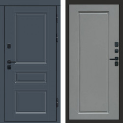 Входная дверь Termo-Door Орегон Графит - Гранд Grey софт