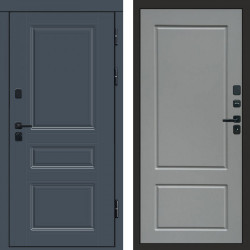 Входная дверь Termo-Door Орегон Графит - Марсель Grey софт