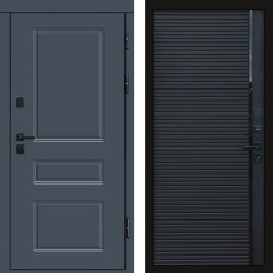 Входная дверь Termo-Door Орегон Графит - Porte black
