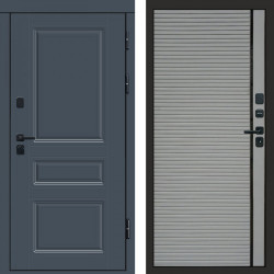 Входная дверь Termo-Door Орегон Графит - Porte Grey софт