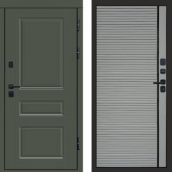Входная дверь Termo-Door Орегон Грин - Porte Grey софт
