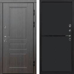 Входная дверь Termo-Door Орегон Венге - Нео Black