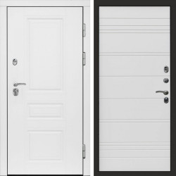 Входная дверь Termo-Door Орегон White - Лучи White line