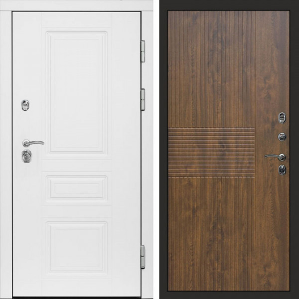 Входная дверь Termo-Door Орегон White - Мастино Дуб