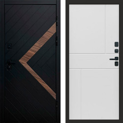 Входная дверь Termo-Door Плэй - Горизонт белый