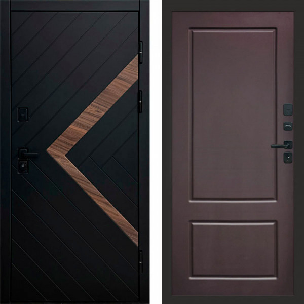 Входная дверь Termo-Door Плэй - Марсель Шоколад