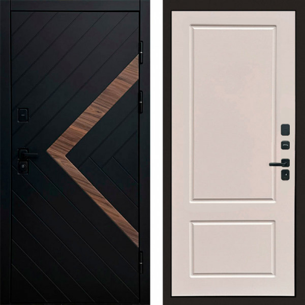 Входная дверь Termo-Door Плэй - Марсель Слоновая кость