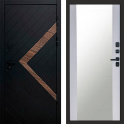 Входная дверь Termo-Door Плэй - Зеркало белый софт