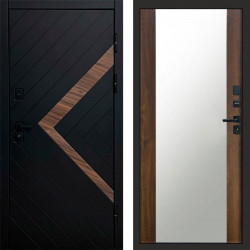 Входная дверь Termo-Door Плэй - Зеркало дуб