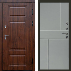 Входная дверь Termo-Door Премиум Дуб - Горизонт Grey софт