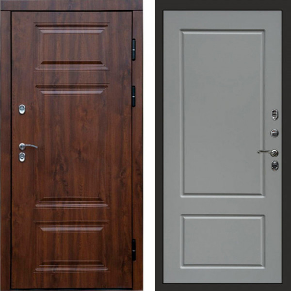 Входная дверь Termo-Door Премиум Дуб - Марсель Grey софт