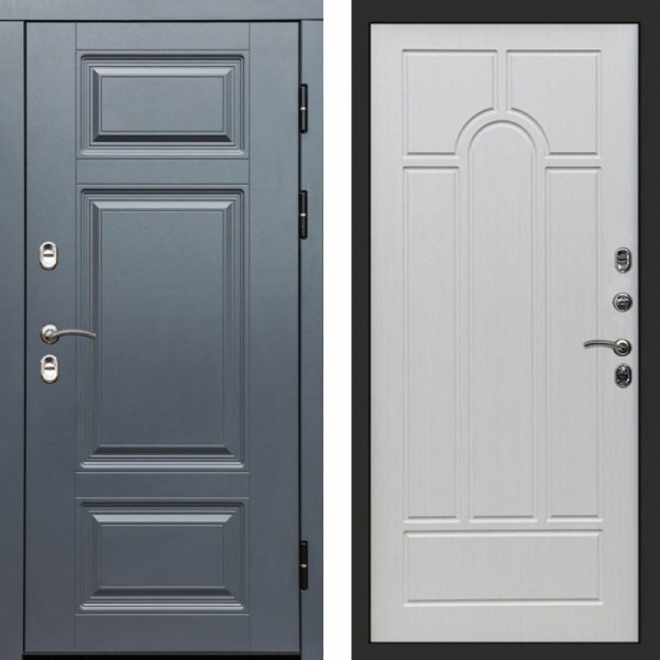 Входная дверь Termo-Door Премиум Grey - Арка лиственница