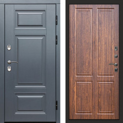 Входная дверь Termo-Door Премиум Grey - Без серии Орех стандарт