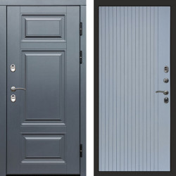 Входная дверь Termo-Door Премиум Grey - Flat Grey софт