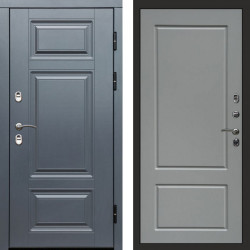 Входная дверь Termo-Door Премиум Grey - Марсель Grey софт