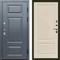Входная дверь Termo-Door Премиум Grey - Марсель Слоновая кость