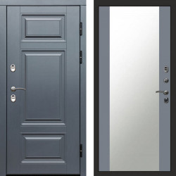 Входная дверь Termo-Door Премиум Grey - Зеркало Grey Софт