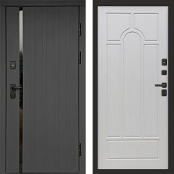 Входная дверь Termo-Door Роял Графит - Арка лиственница