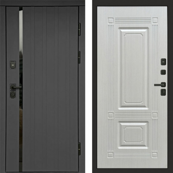Входная дверь Termo-Door Роял Графит - Мадрид Лиственница