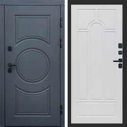 Входная дверь Termo-Door Сфера - Арка белое дерево