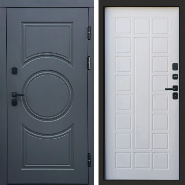 Входная дверь Termo-Door Сфера - Престиж белое дерево