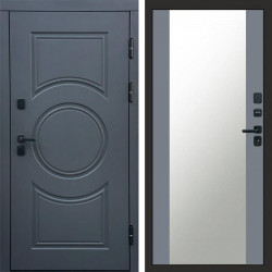 Входная дверь Termo-Door Сфера - Зеркало Grey Софт