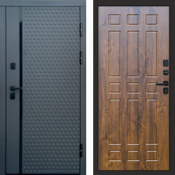 Входная дверь Termo-Door Simple Графит - Спарта дуб