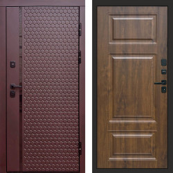 Входная дверь Termo-Door Simple Шоколад - Лион Дуб