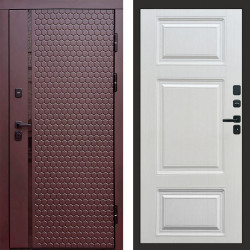 Входная дверь Termo-Door Simple Шоколад - Лион Лиственница