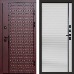 Входная дверь Termo-Door Simple Шоколад - Porte white