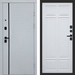 Входная дверь Termo-Door Simple White - Без серии Лиственница премиум