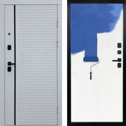 Входная дверь Termo-Door Simple White - Гладкая Панель Под Покраску Под покраску (грунт)
