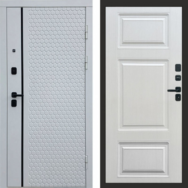 Входная дверь Termo-Door Simple White - Лион Лиственница