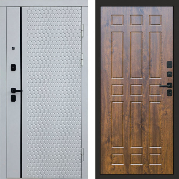 Входная дверь Termo-Door Simple White - Спарта дуб