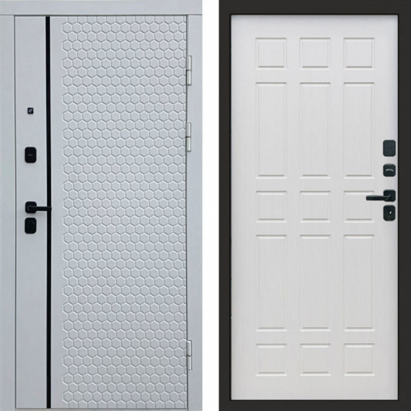 Входная дверь Termo-Door Simple White - Спарта лиственница
