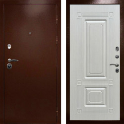 Входная дверь Termo-Door Техно Медь Антик - Мадрид Лиственница