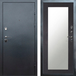 Входная дверь Termo-Door Техно Серебро Антик - Зеркало Триумф венге