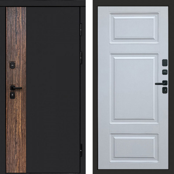Входная дверь Termo-Door Тор - Лион Белый софт