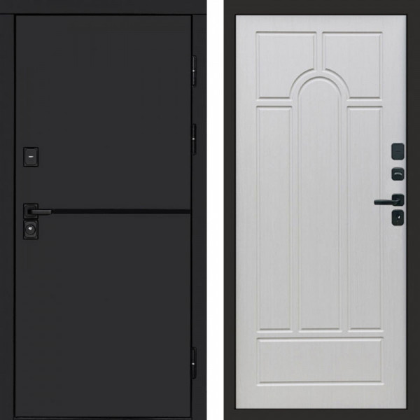 Входная дверь Termo-Door Тренд Black - Арка лиственница