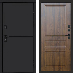 Входная дверь Termo-Door Тренд Black - Классика дуб