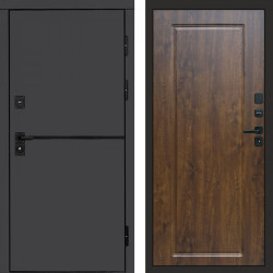 Входная дверь Termo-Door Тренд Графит - Гранд Дуб