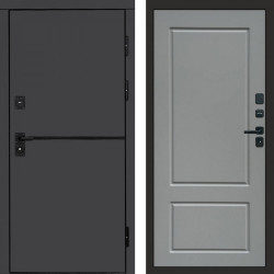 Входная дверь Termo-Door Тренд Графит - Марсель Grey софт