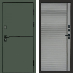 Входная дверь Termo-Door Тренд Грин - Porte Grey софт
