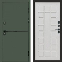 Входная дверь Termo-Door Тренд Грин - Престиж бежевый матовый