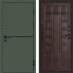 Входная дверь Termo-Door Тренд Грин - Престиж венге