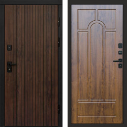 Входная дверь Termo-Door Твист Ультра - Арка дуб