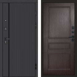 Входная дверь Termo-Door Урбан Black - Классика венге