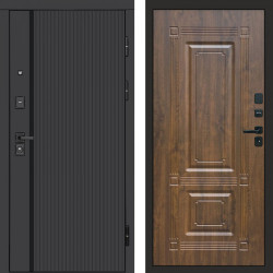 Входная дверь Termo-Door Урбан Black - Мадрид Дуб
