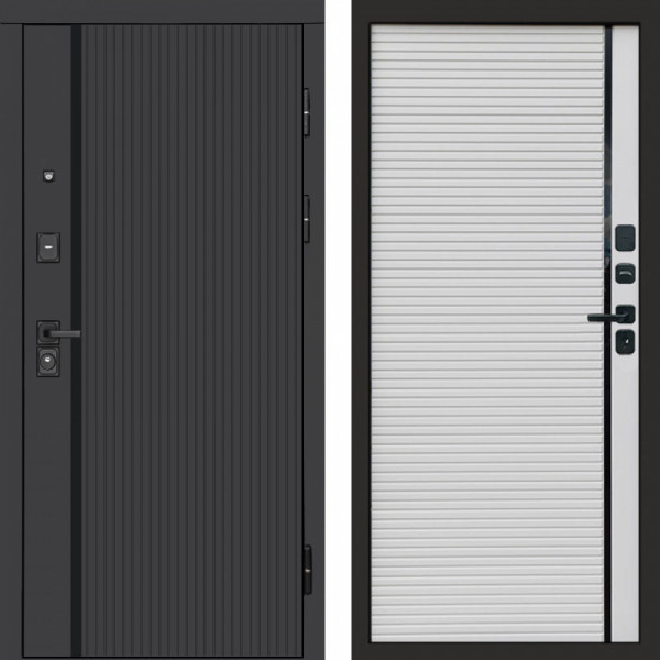 Входная дверь Termo-Door Урбан Black - Porte white